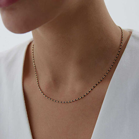 Siyah Mineli Golf Zincir