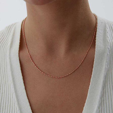 Pembe Mineli Golf Zincir