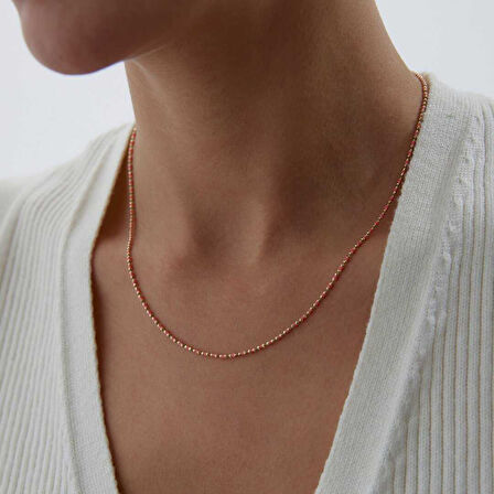 Pembe Mineli Golf Zincir