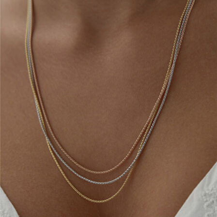 Üç Renkli Luminor Zincir