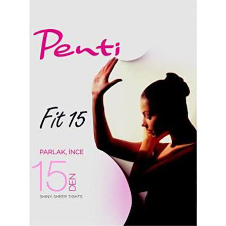 Penti Kadın 15 Denye Fit Parlak İnce Külotlu Çorap
