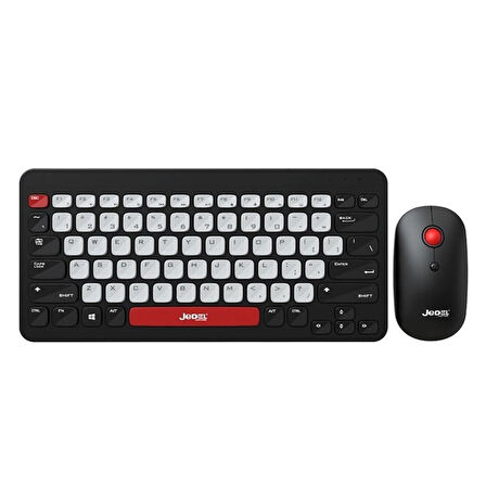 Ws681 Kablosuz Klavye Mouse Seti Slim Kasa - TV ve PC Uyumlu