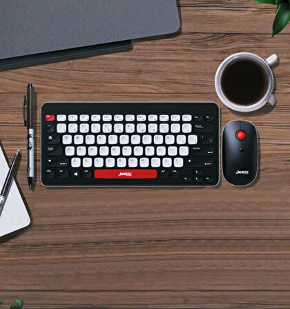 Ws681 Kablosuz Klavye Mouse Seti Slim Kasa - TV ve PC Uyumlu