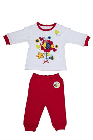 1730 Mrs. Fish 2'li Penye Bebek Takım 6-9 Ay