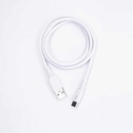 Global S01C 6A 67W Fast Charging UsbA to Type-C Data ve Hızlı Şarj Kablosu 1M Beyaz
