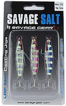 Savage gear Psycho Sprat Lrf 3 Adet. (Turkısh Zebra Mıx) Metal Jig Yem 14GR
