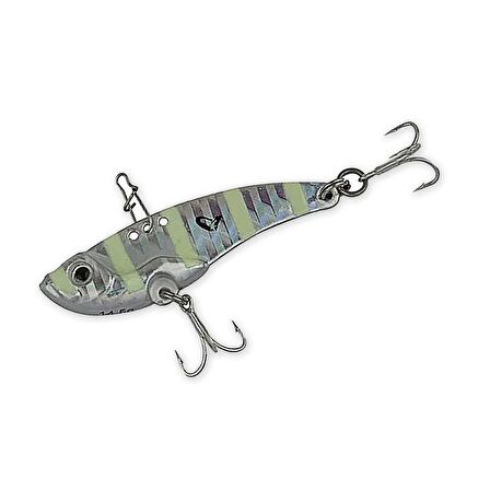 Savage gear 3D VIB Blade 3,5 cm 4gr Vibrasyon Yem Glow Zebra