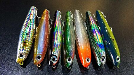 FUJIN Surface Minnow SF-90SW Maket Balık 005 Orange Head