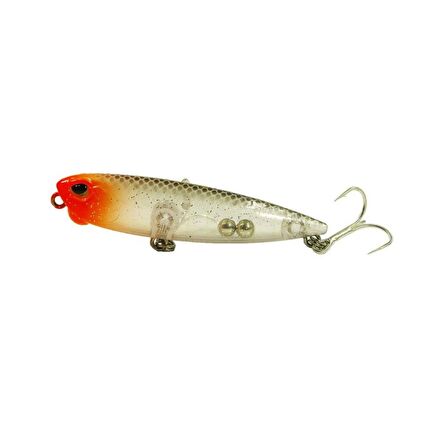 Fujin Hydra 65mm 5.5gr LRF Su Üstü Maket Balık 005 Orange Head