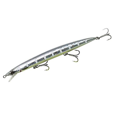 Savage gear Jerk Minnow 175 mm 29 gr Sınkıng Maket Balık Zebra Glow