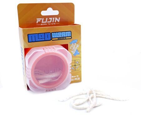 Fujin Mad Worm 9cm LRF Silikonu White