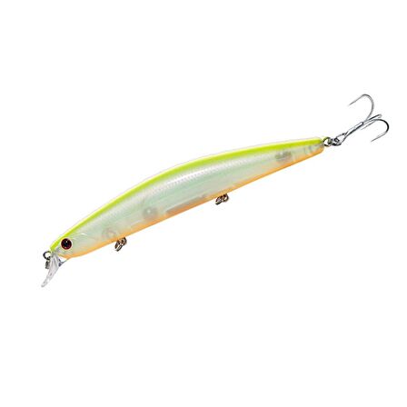 Fujin Z-Bass Minnow 125F 21gr Maket Balık 026 Chart Back Pearl