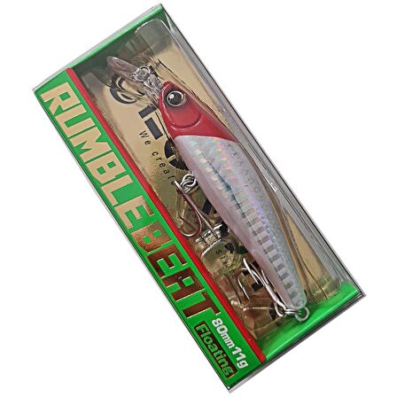 Longin Rumble Beat 80F 80mm 11gr Floating Maket Balık S090T