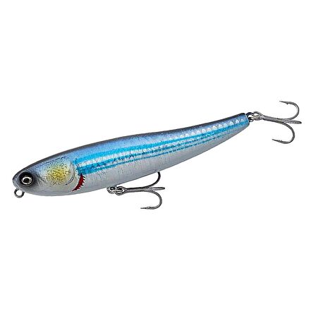 Savage Gear Bullet Mullet 8 cm 8gr Su Üstü Yem LS Blue Mullet