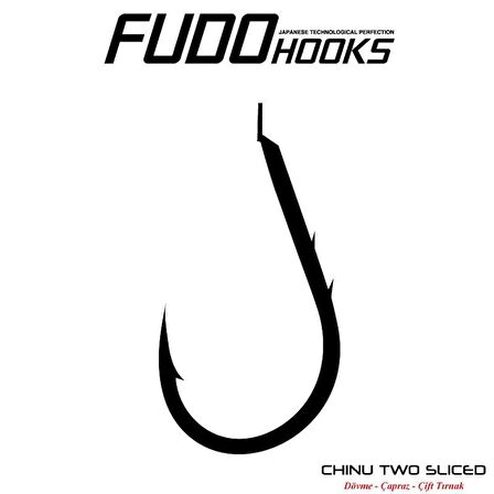 Fudo 5101 Chinu TWO Sliced Black Nikel İğne