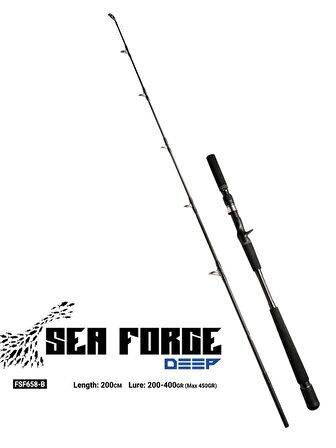 Fujin SeaForce 200cm 200-400gr Tekne-Bot Kamışı