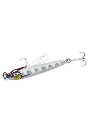 Savage gear 3D Jig Minnow 40 gr 9,3 cm Metal Jig Yem Bone White Glow