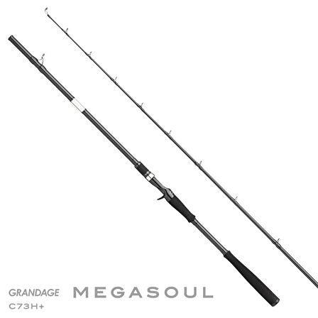 Apia Grandage Mega Soul C73H+ BC  221cm Max 200gr Popping Olta Kamışı 