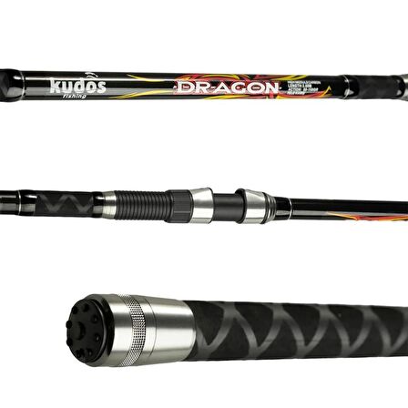 Kudos Dragon Serisi 300cm 80-150gr Teleskopik Surf Olta Kamışı