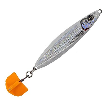 Savage Gear Psycho Sprat 9.8cm 60gr Metal Jig Yem White Silver