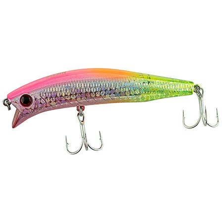 Fujin Hacker 90mm 13.7gr Floating Maket Balık 182 Double Pink Chart