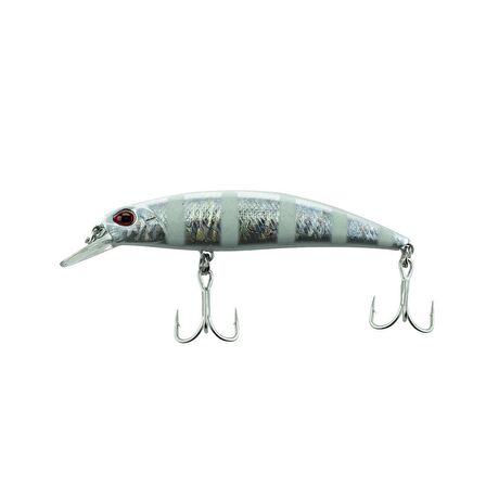 Fujin Ziggy 70mm 9.6gr Sinking LRF Maket Balık 028 Zebra Glow