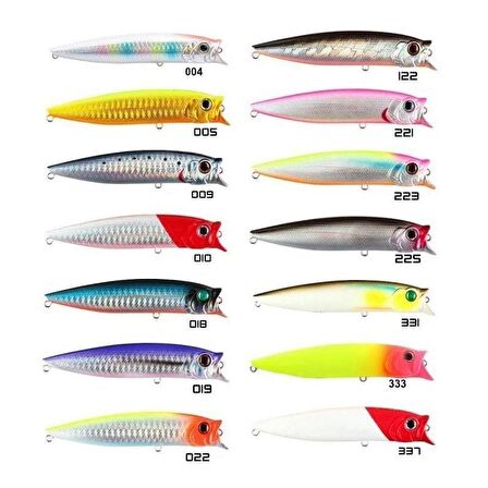 Usami Combo Pop 100F 10cm 12.1gr Popper Maket Balık 010