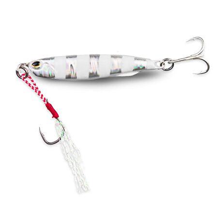 Fujin Metal GO 40gr 78mm Metal Jig Yem Zebra Glow