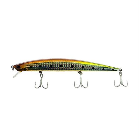 Fujin Flux 140mm 18gr Floating Maket Balık 076 Light Night iwashi
