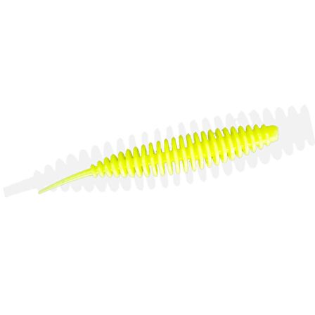 Fujin Tantoo 60mm 10 Adet LRF Silikonu Fluo Lemon UV