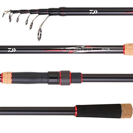 Daiwa Crossfire SL CF 3m 15-60gr Tele Spin Olta Kamışı