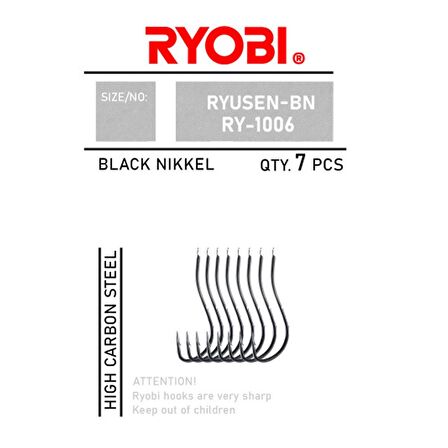 Ryobi Ryusen BN RY-1006 Tekli Olta İğnesi