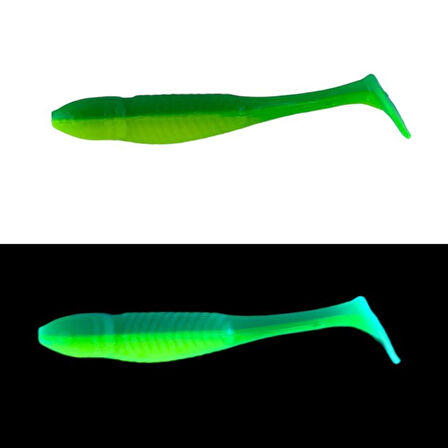 Mef Muçi 9cm 5 Adet Silikon Yem UV Perch