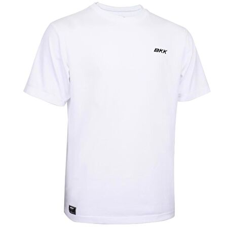 BKK Short Sleeve Casual White T Shirt L