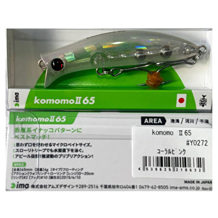 Ima Komomo II 65F 65mm 6gr Maket Balık #Y0272