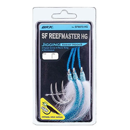 BKK SF Reefmaster HG Single Asist İğne 4/0 No / 23 Kg / 3 Adet