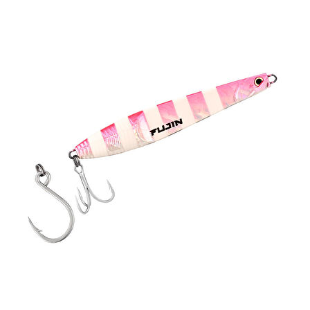Fujin Jigeer 35gr 105mm Kaşık Yem MT02 Pink Zebra Glow
