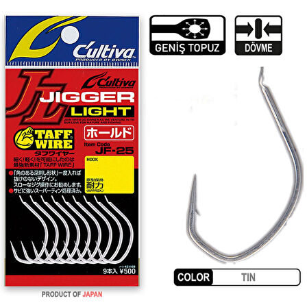 Owner Cultiva JF-25 Jigger Light Hold 9 Adet Jig İğnesi 2/0 No