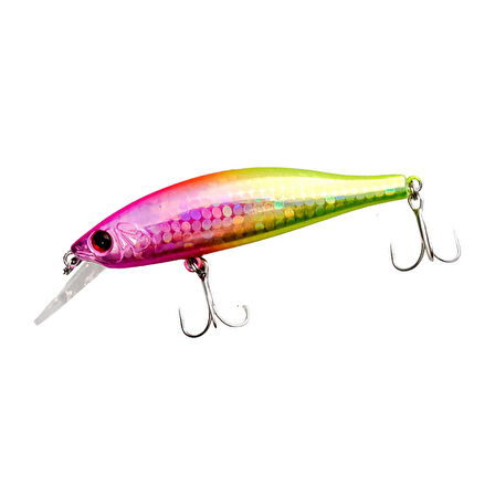 Ryuji Slalom 8cm 11gr Sinking Maket Balık Double Chart UV