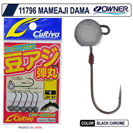 Owner Cultiva 11796 Mameaji Dama 5 Adet LRF Jig Head