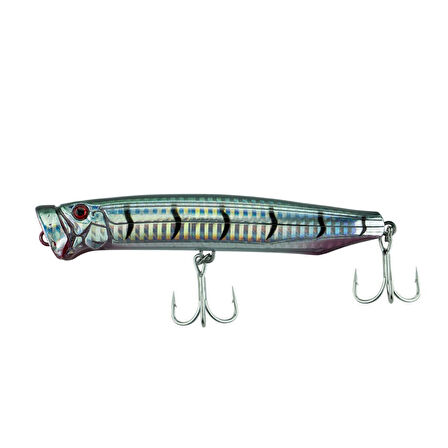 Fujin Salt Popper 12cm 30gr Su Üstü Popper 033 Red Head