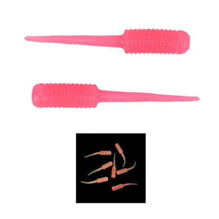 Fujin Baby FRY 2,7cm 30 Adet LRF Silikon Yem Pink Glow