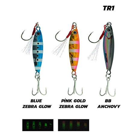 Fujin Jig-X Trio 3lü Micro Jig 20gr TR1
