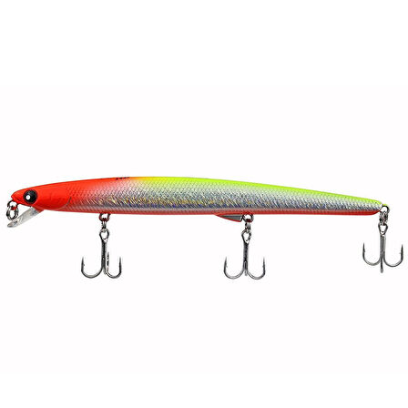 Sea Horse Slim Berfin 145F 145mm 15gr Floating Maket Balık Fire Chartreuse
