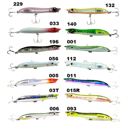 Fujin Z-Walker 100mm 11gr Su Üstü Maket Balık 033 Red Head