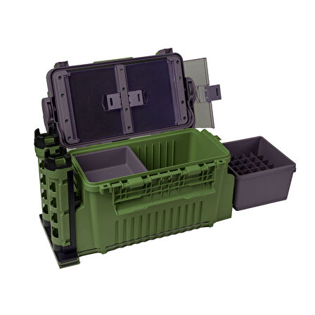 Shufa Yeni Model VIP Büyük Boy Balıkçılık Çantası Haki