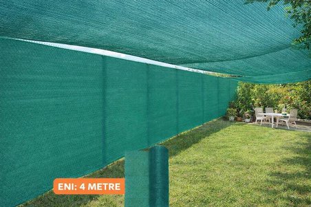 %40 Gölgelik File 4 METRE X 90 METRE Bahçe Gizleme Ağı Bahçe  Çit Örtüsü Meyve Ağacı Örtüsü