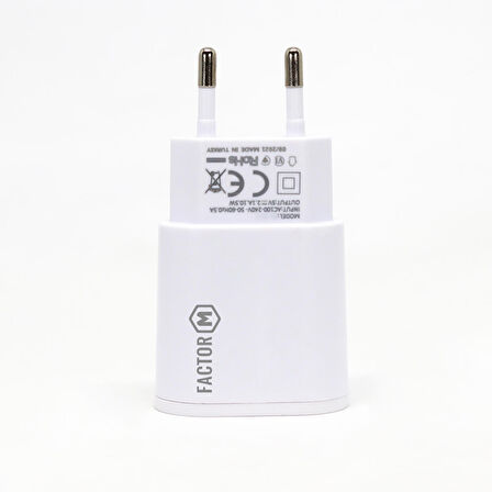 Global Çift Çıkışlı 2.1A Micro Ev Tipi Şarj Aleti Set (FM101M)