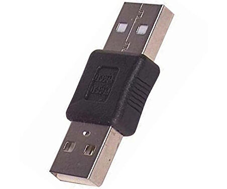 Powermaster PM-AM02 USB AM To AM Adaptör İki Ucu Erkek Usb Girişi Soket