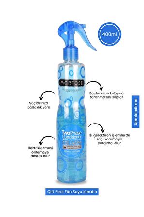 MORFOSE FÖN SUYU KERATİN 400 ML MAVİ